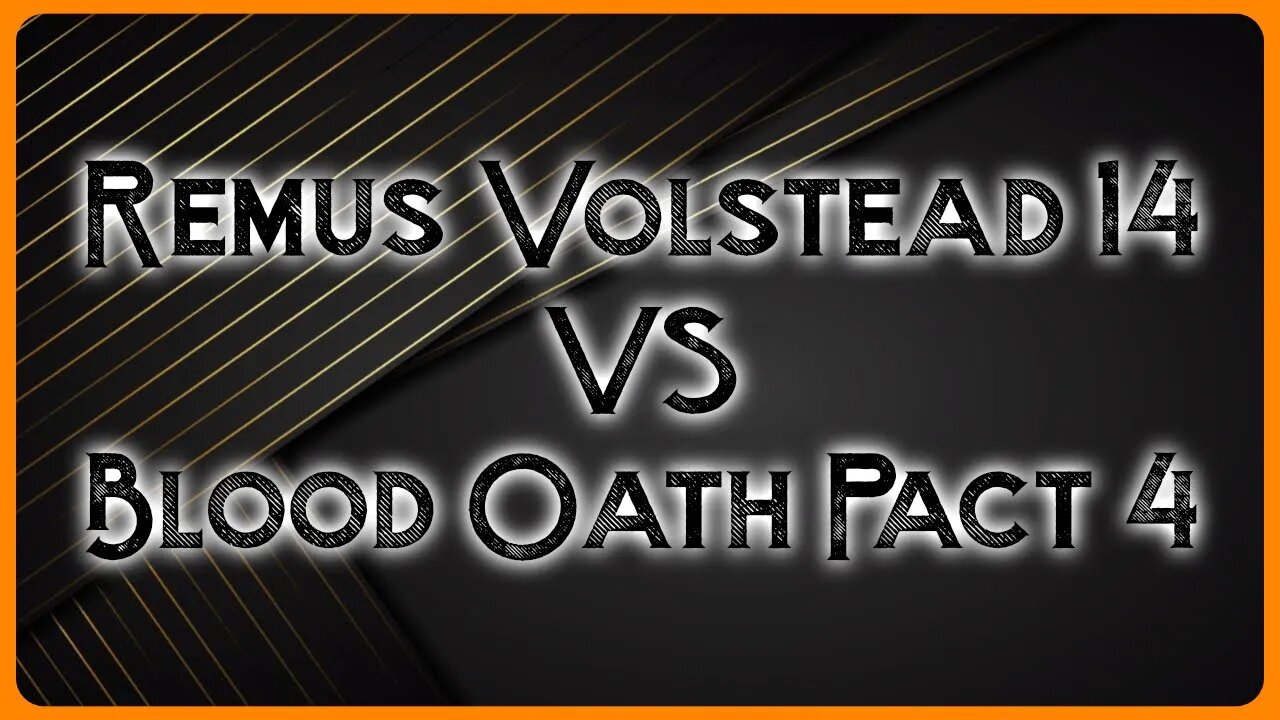 Remus Volstead 14 vs Blood Oath Pact 4 // Limited Release Bourbon