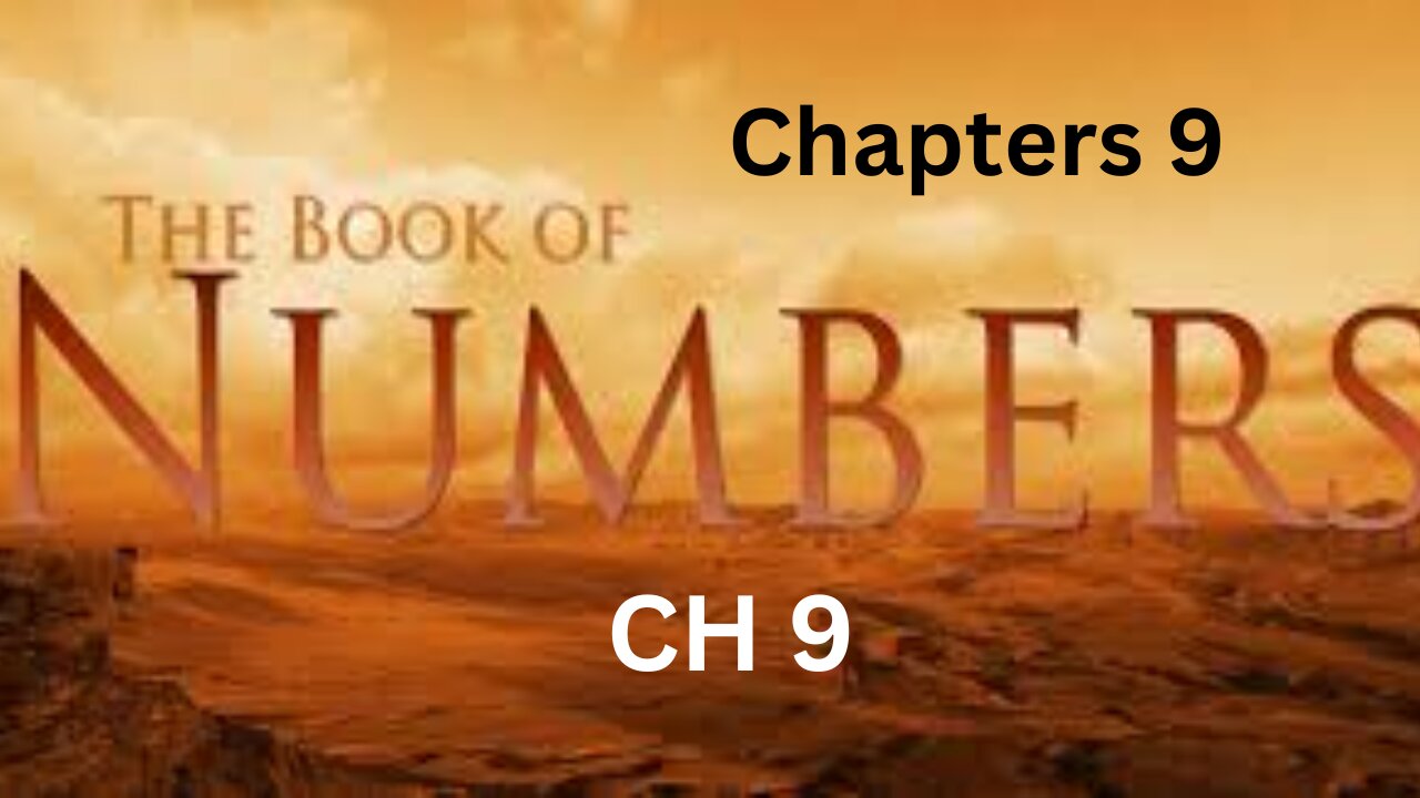 The Book of Numbers. Part 9. Chapter 9.