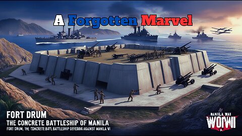 Fort Drum The Concrete Battleship of Manila – A Forgotten Marvel