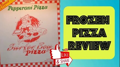 FROZEN PIZZA REVIEW: Surfer Boy