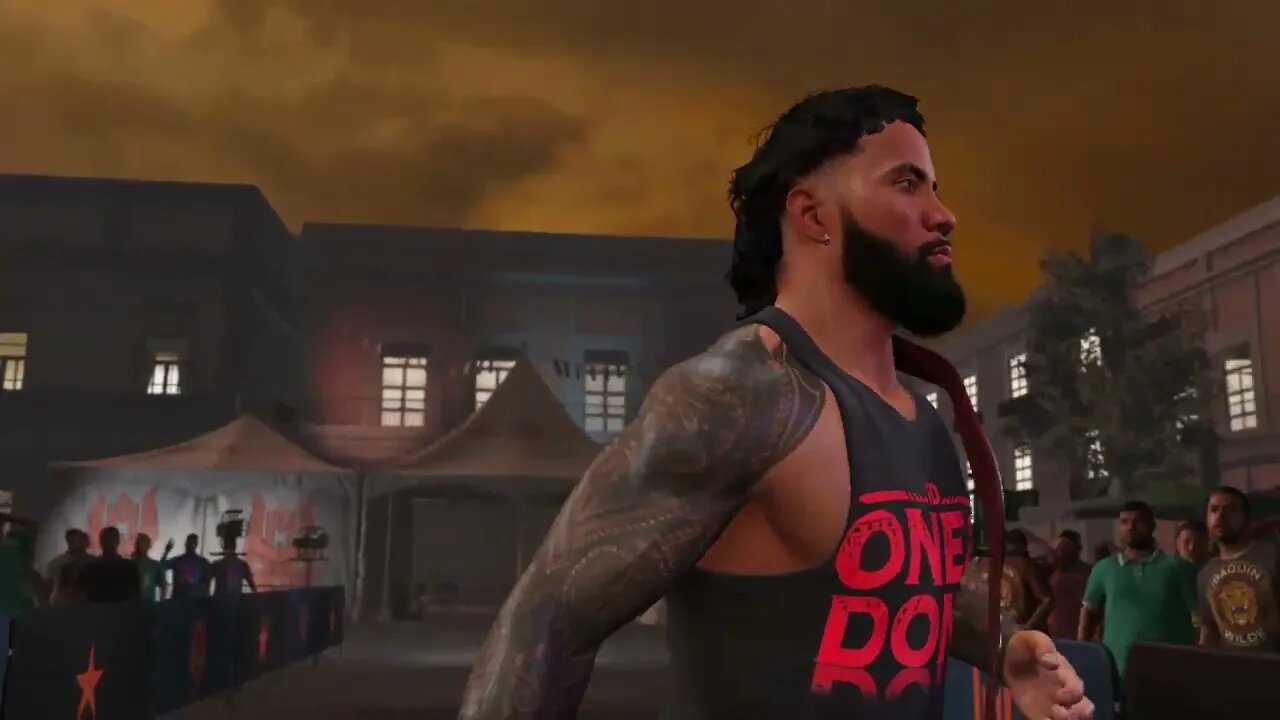 WWE2K23: Jey Uso Full Entrance!