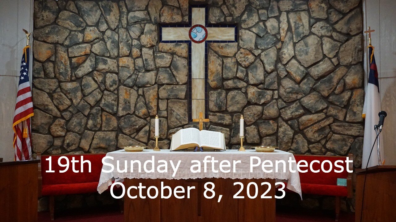 19th Sunday after Pentecost - October 8, 2023 - Have This Mind among Yourselves - Matthew 21:28-32