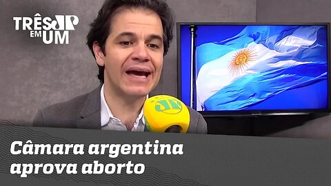 Câmara argentina aprova aborto