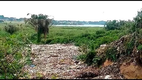 Nkumba dumpsite in a mess.