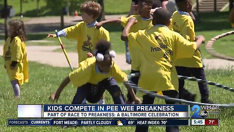 Kids compete in Pee Wee Preakness