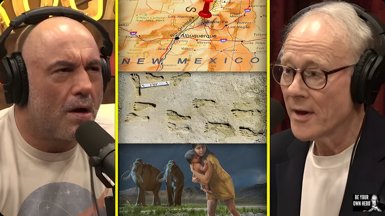 How New Mexico's "White Sands Footprints" EXPOSES Mainstream Archeology | Joe Rogan & Graham Hancock