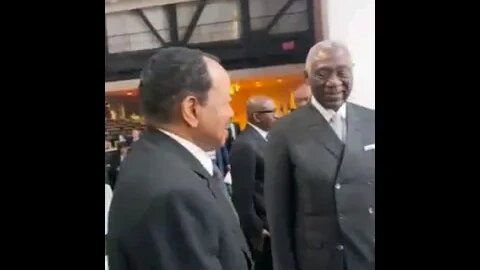 Quand Chef de l Etat plus riche d Afrique Paul Biya patriarche Cameroun Flore De Lille Veuve Joyeuse