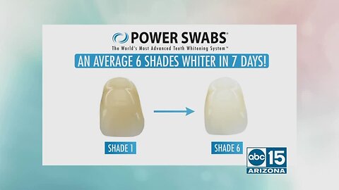 Get a gorgeous smile this summer with Power Swabs