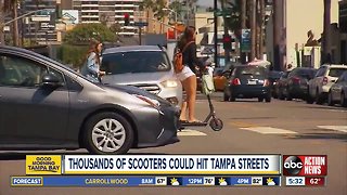 City Council to vote on bringing electric scooters to downtown Tampa