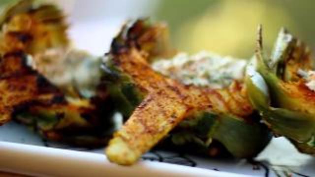 Grilled Artichokes