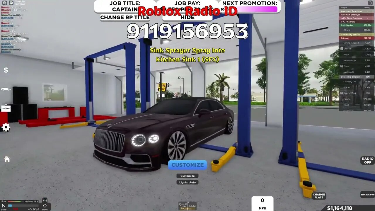 Sink Roblox Radio Codes/IDs