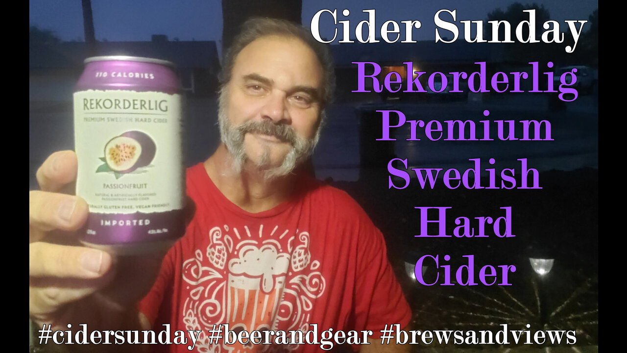 Cider Sunday: Rekorderlig Passionfruit Hard Cider 2.0/5