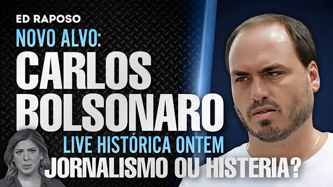 SUPER LIVE HISTÓRICA, OPERAÇÃO CONTRA CARLOS BOLSONARO E RENAN VAI À FORRA COM A VALE