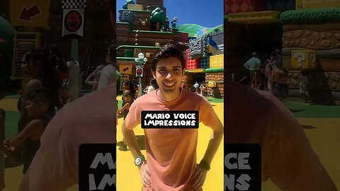 Mario Impressions at Super Nintendo World