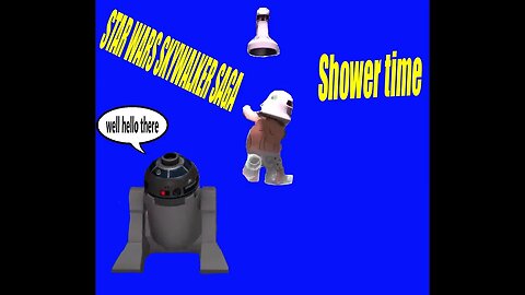 Star wars lego new hope shower time part 1