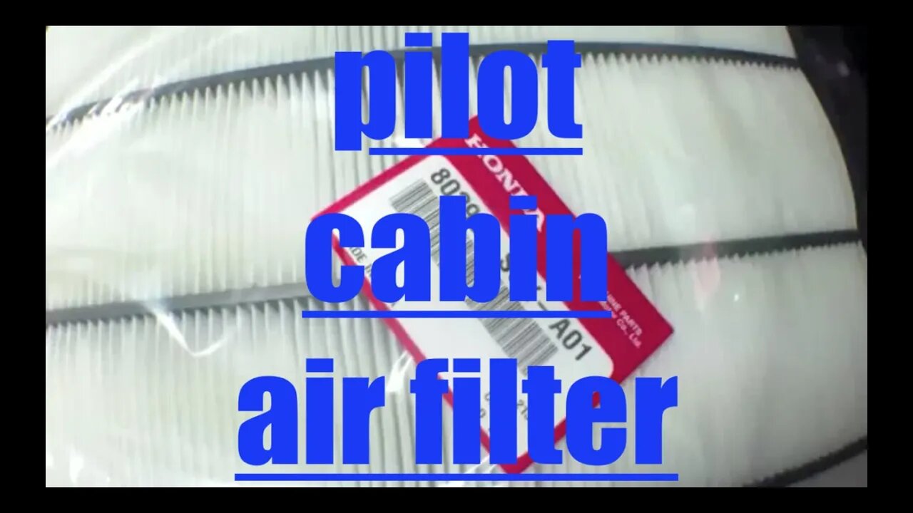 [EASY FOLLOW] replace cabin air filter Honda Pilot √ Fix it Angel