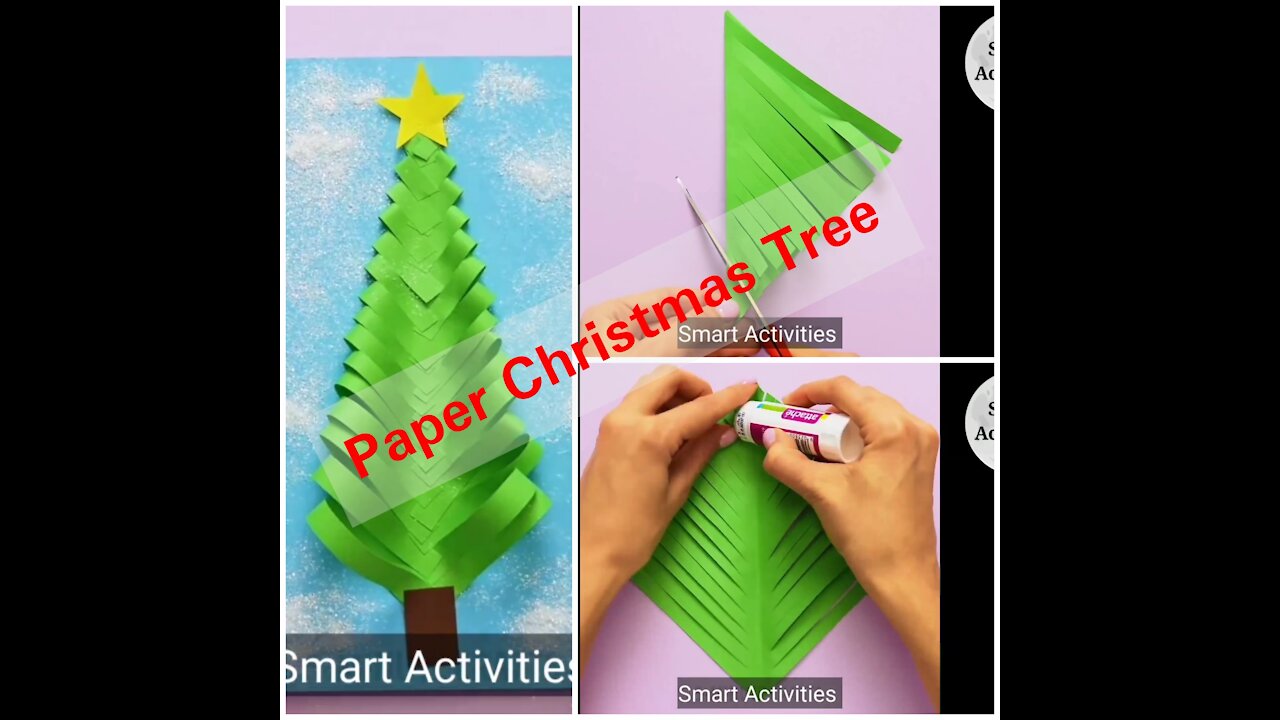 Make Paper Christmas Tree