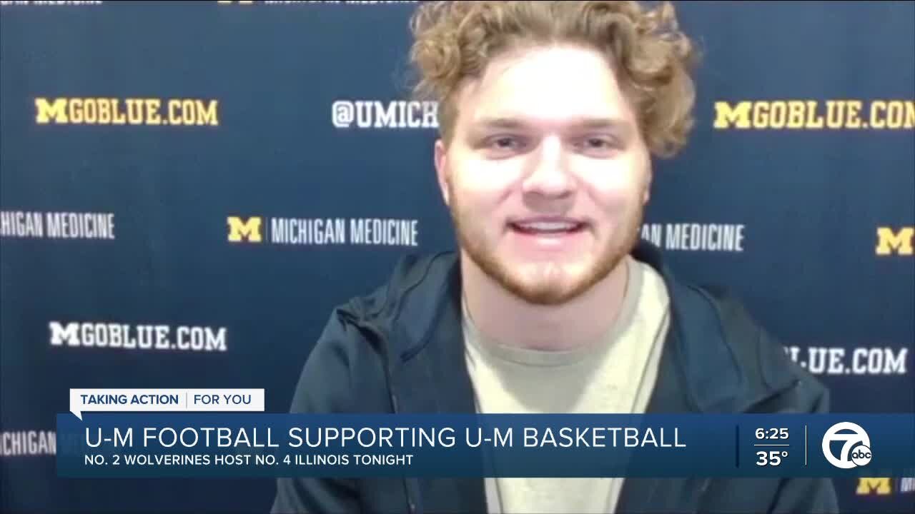 Michigan's Hutchinson excited about basketball team's success