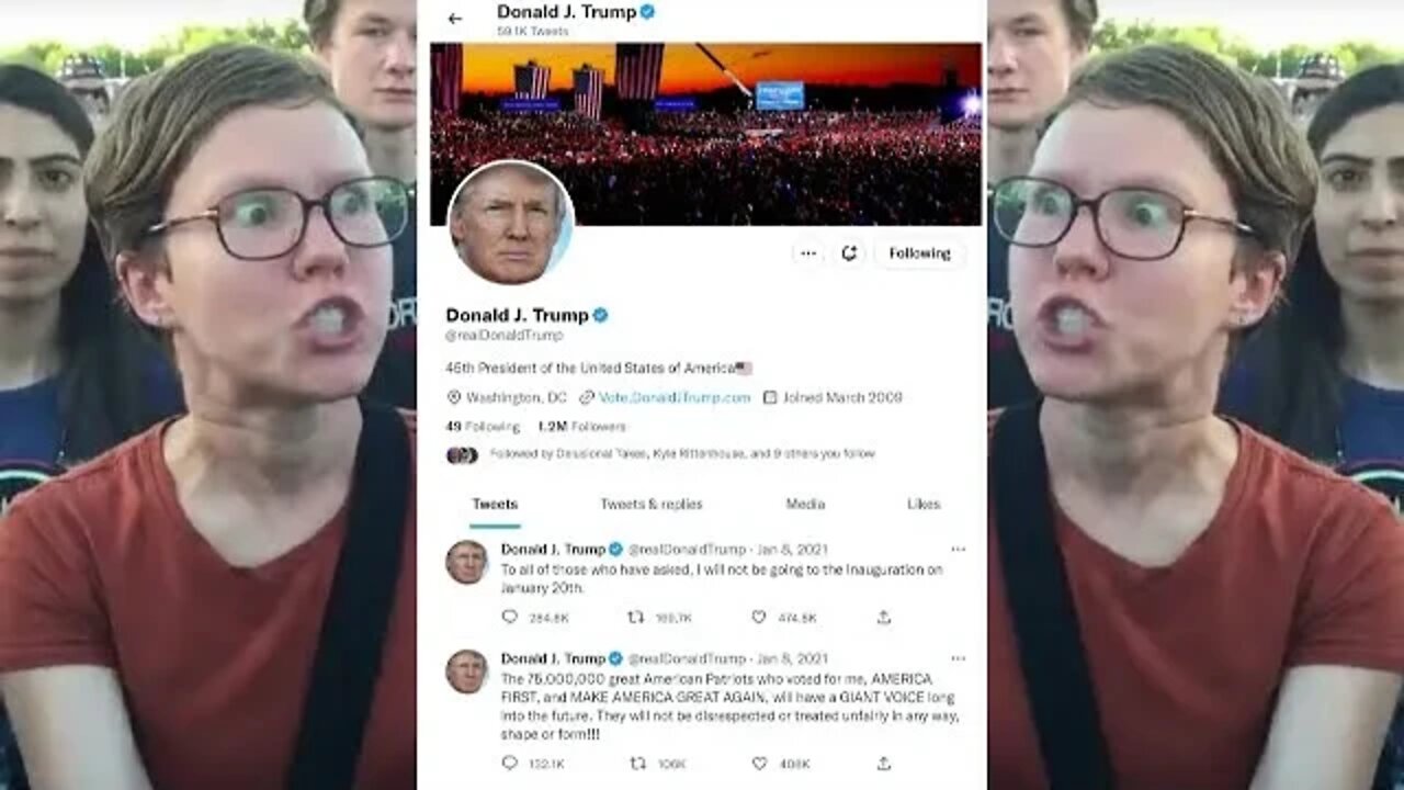 Trump Getting Unbanned From Twitter Meltdown Compilation