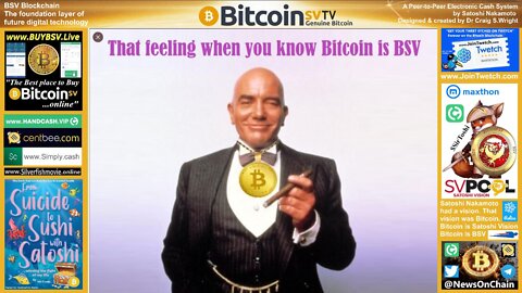 That feeling when you know Bitcoin is BSV