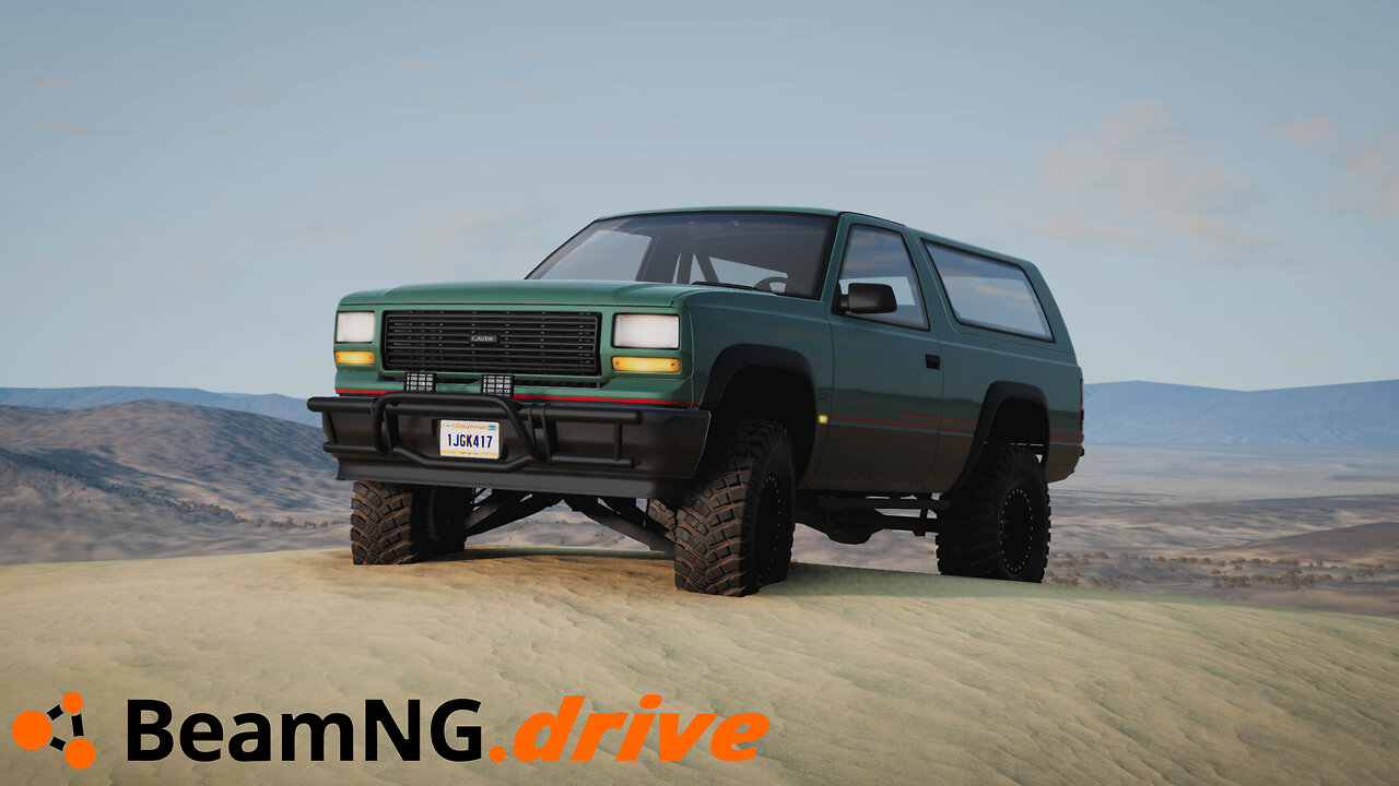 BeamNG.drive | Off-roading in Johnson Walley with Gavril D10 Zeta