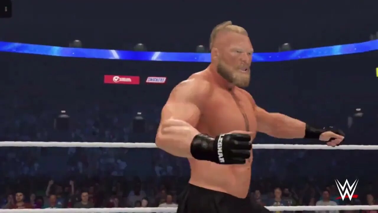 wwe 2k23 universe superstar mode brock lesnar part 87