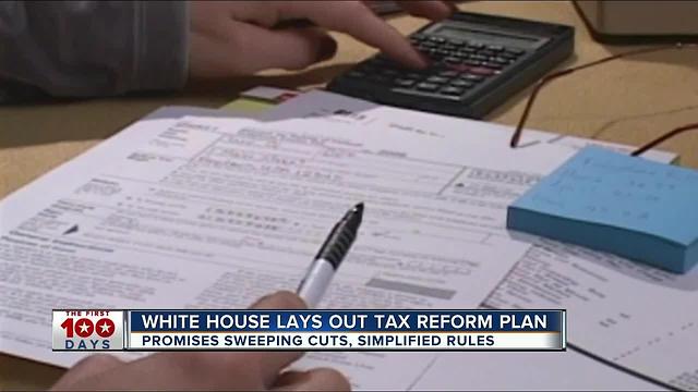 White House lays out tax reform plan