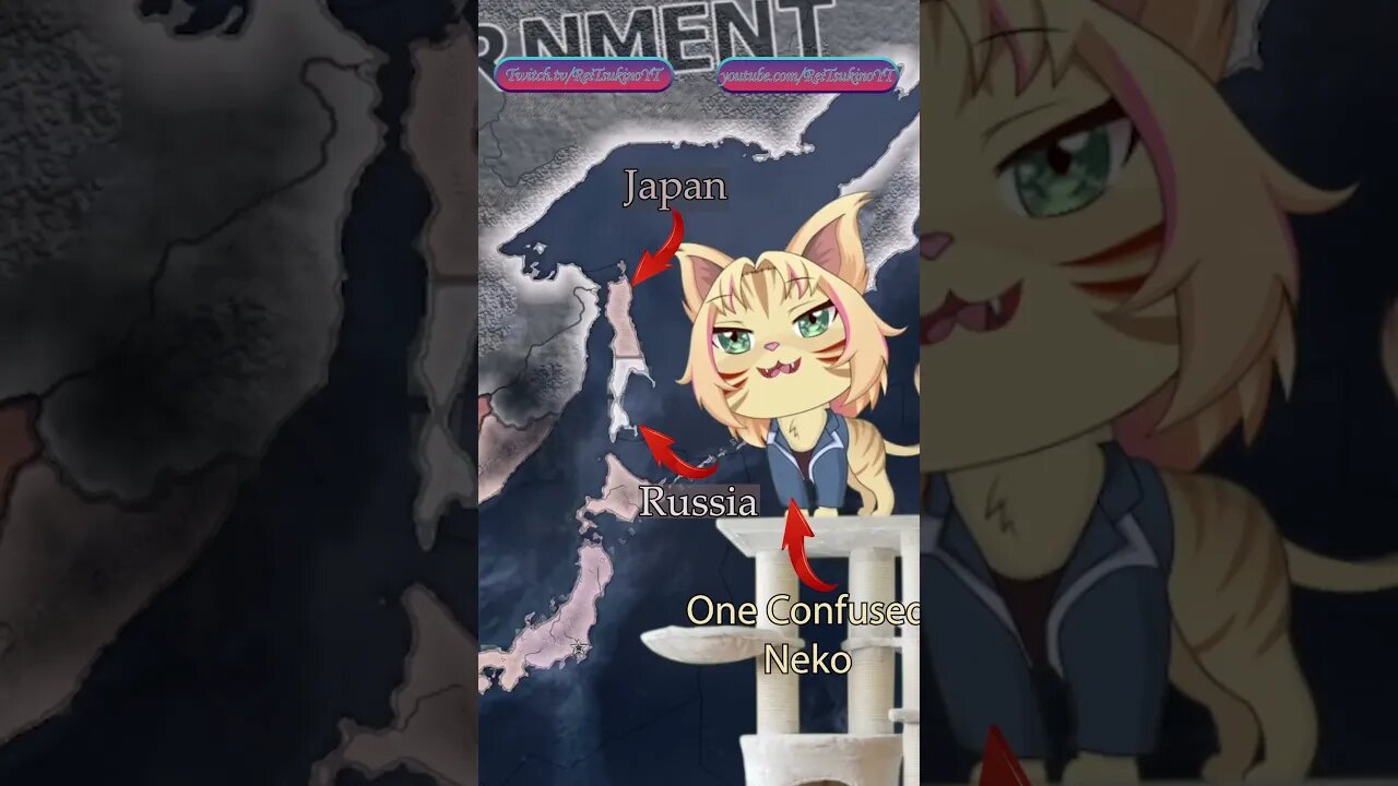 Coffee Cat gives a Geography Lesson In HOI4! #vtuber #heartsofironiv