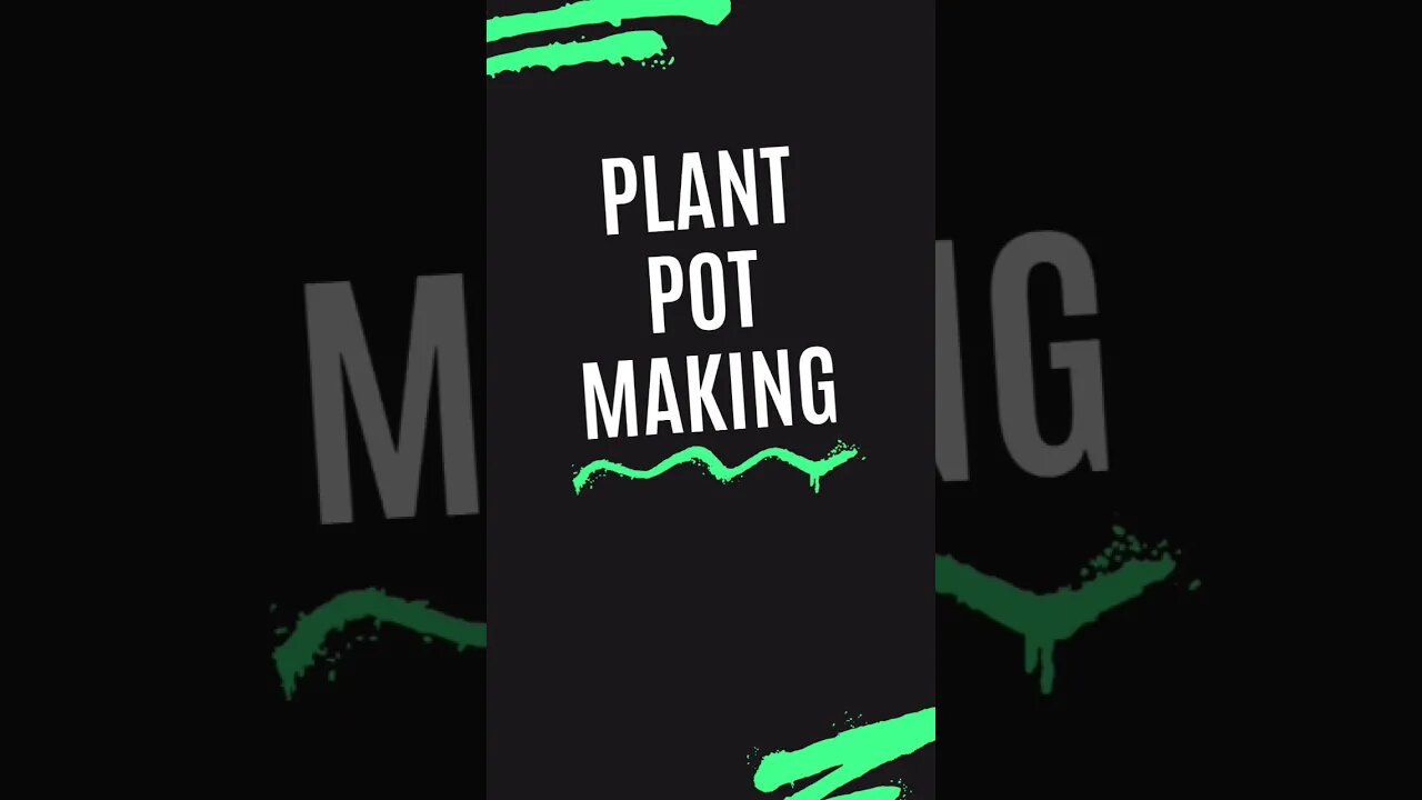 Plant Pot Making 🪴 #shorts #Shorts #youtube video ideas