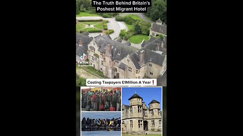 BRITISH LUXURY HOTEL🏨🛗HOUSE ILLEGAL MIGRANTS🛗🏨💫