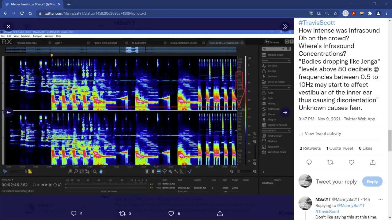 Coffee Talk- Was Dangerous InfraSound Levels used as a weapon at the Travis Scott AstroWorld Concert