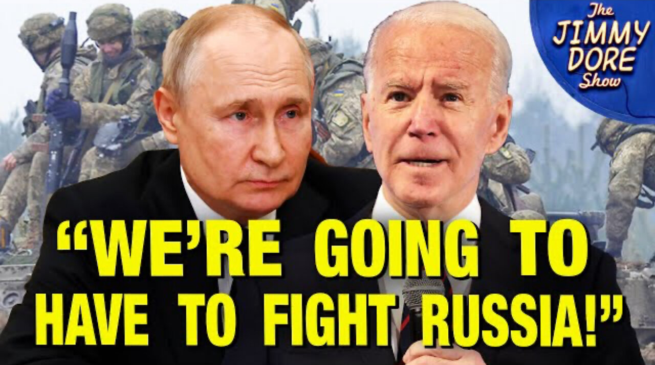 Biden CAN’T STOP Fearmongering About Russia!