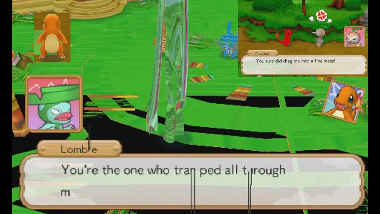 Pokémon Super Mystery Dungeon 3DS Corruptions