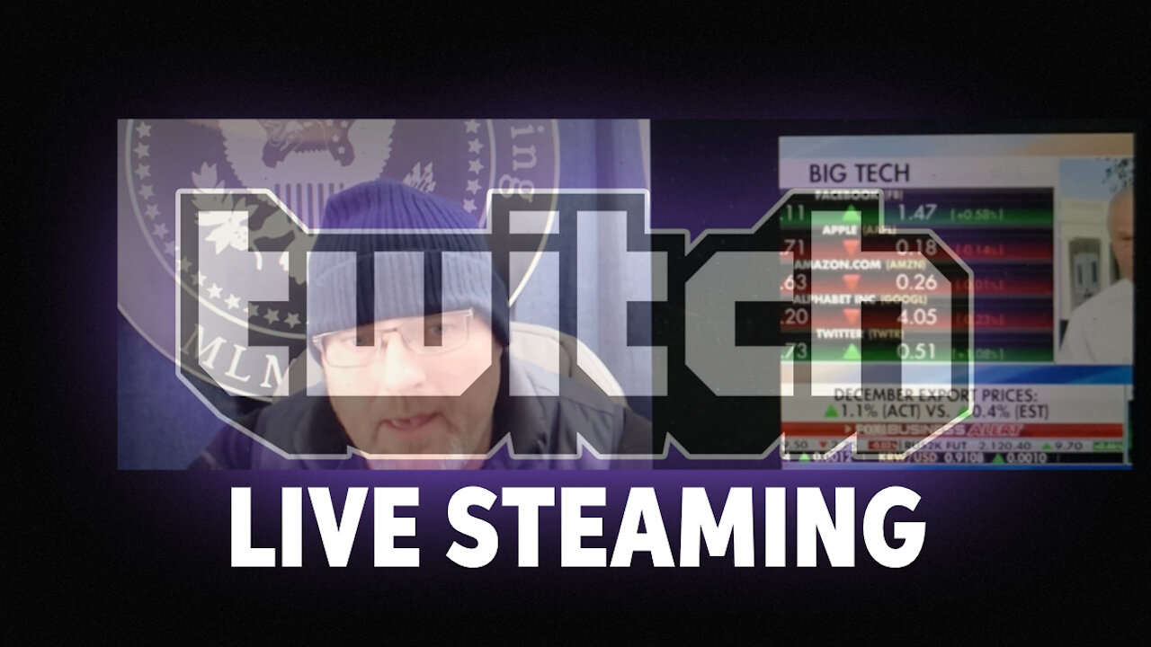 We are live streaming again exclusively from Twitch