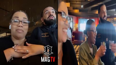 Drake Pulls Up On 2 Ladies From Detroit & Buys Them Drinks! 🍹