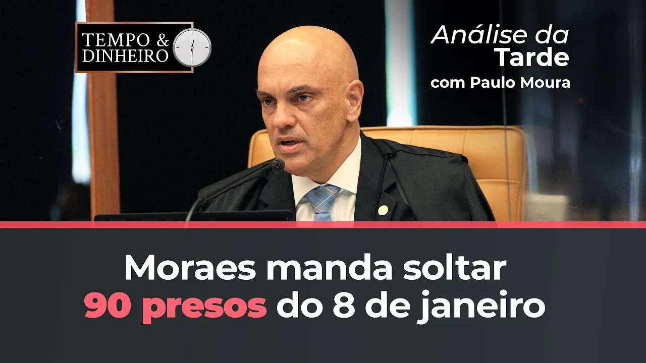 Moraes manda soltar 90 presos do 8 de janeiro. PGR pede condenação de até 30 anos