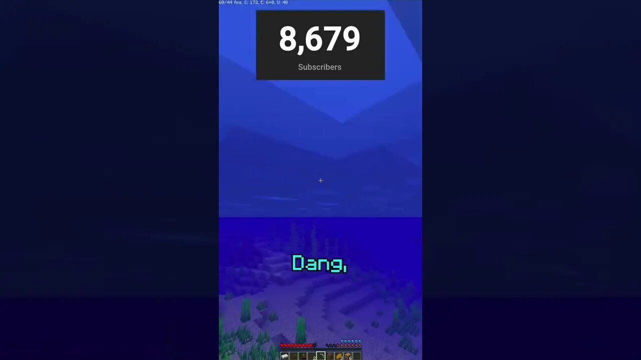 Minecraft but Subscribing gives me pushups