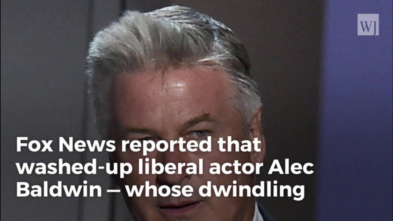 Mob Mentality: Alec Baldwin Calls for ‘Lawful’ Overthrow of Donald Trump