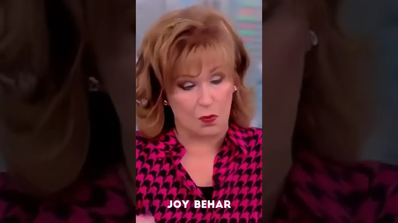 Joy Behar, If Trump Is Not In Prison....