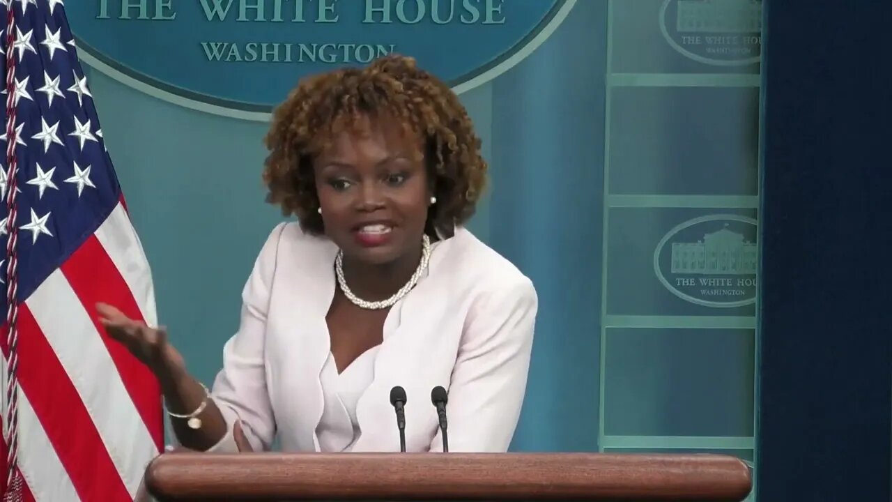 Karine Jean-Pierre Won't Say If Biden Had Other Reporter Questions Given To Him Ahead Of Presser