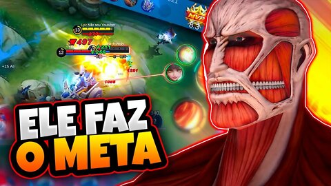 TÁ PRA NASCER HERÓI MAIS CHATO DE ENFRENTAR | MOBILE LEGENDS