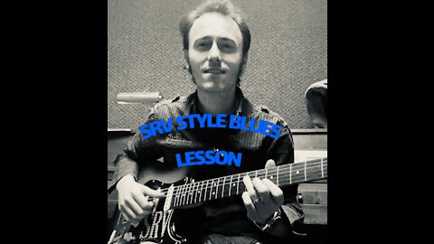 SRV STYLE BLUES - lesson in E