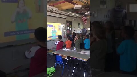 Kids Singing in School