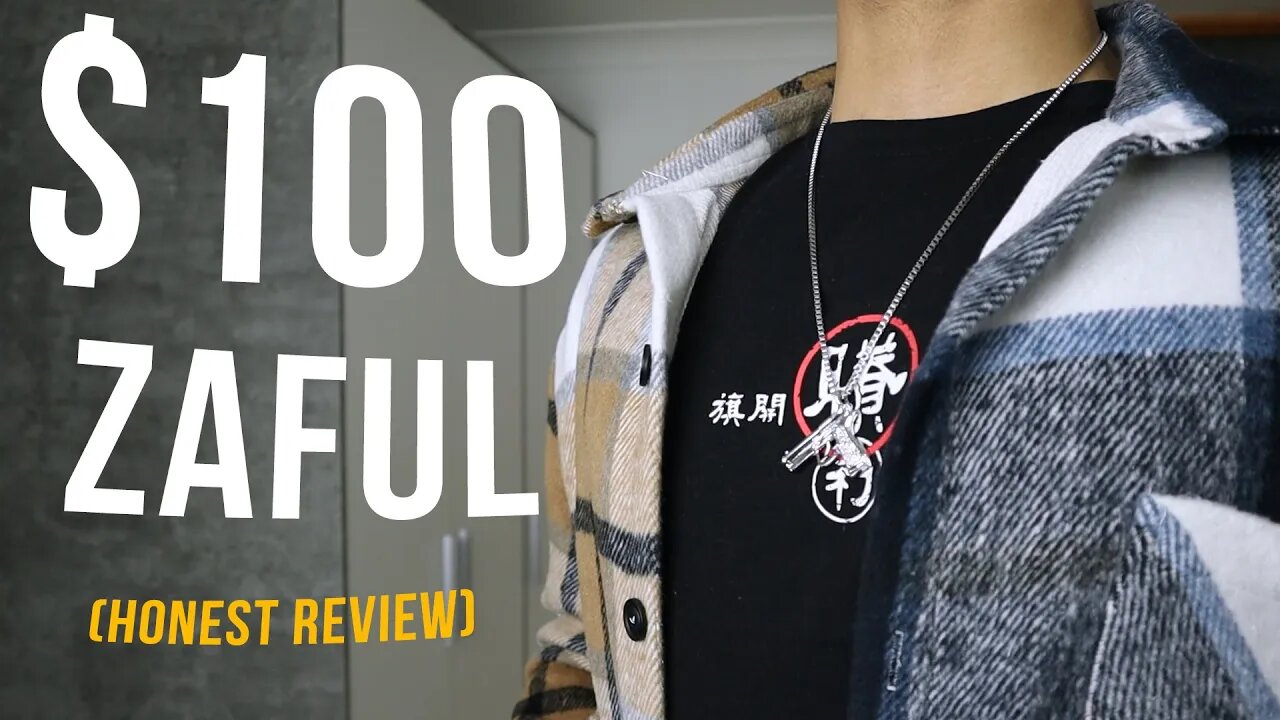 $100 ZAFUL (Honest Review) | Men's Haul & Try On