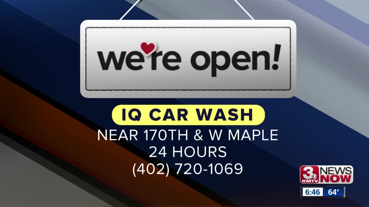 We're Open Omaha: IQ Car Wash