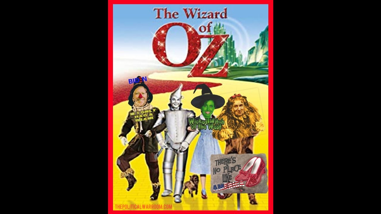 🤣"WATCH THE DEMOCRATS WIZARD OF OZ MOVIE TRAILER"🤣