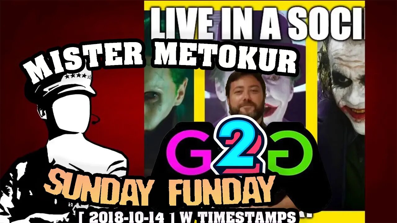 Mister Metokur - Sunday Funday Stream (With Chat and Timestamps) [ 2018-10-14 ]