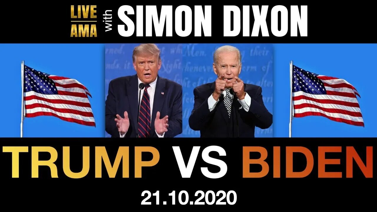 Trump Vs Biden - The financial consequences of the election | #LIVE AMA with Simon Dixon