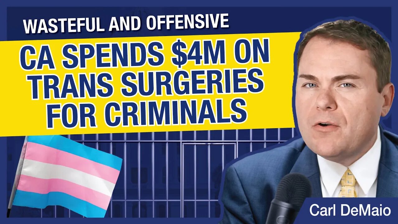 CA Spends $4M on Trans Surgeries for Prison Inmates