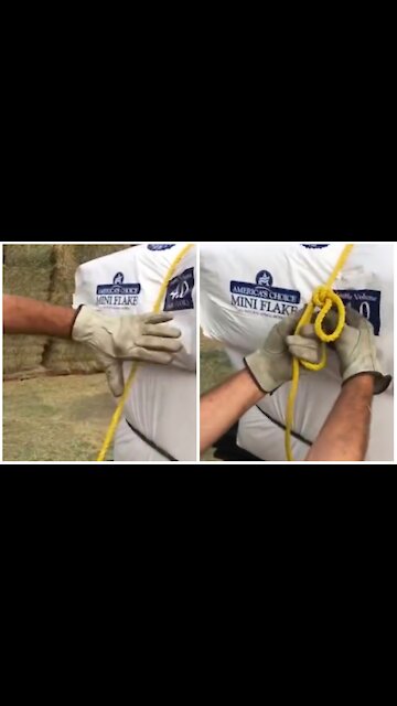 How to properly tie a rope